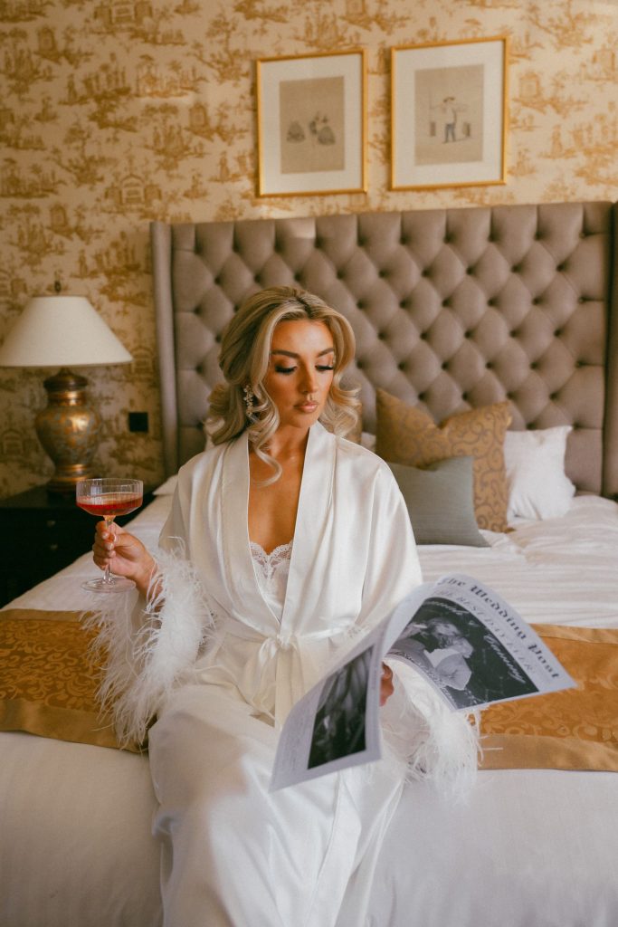 Julia Stronach bridal makeup
